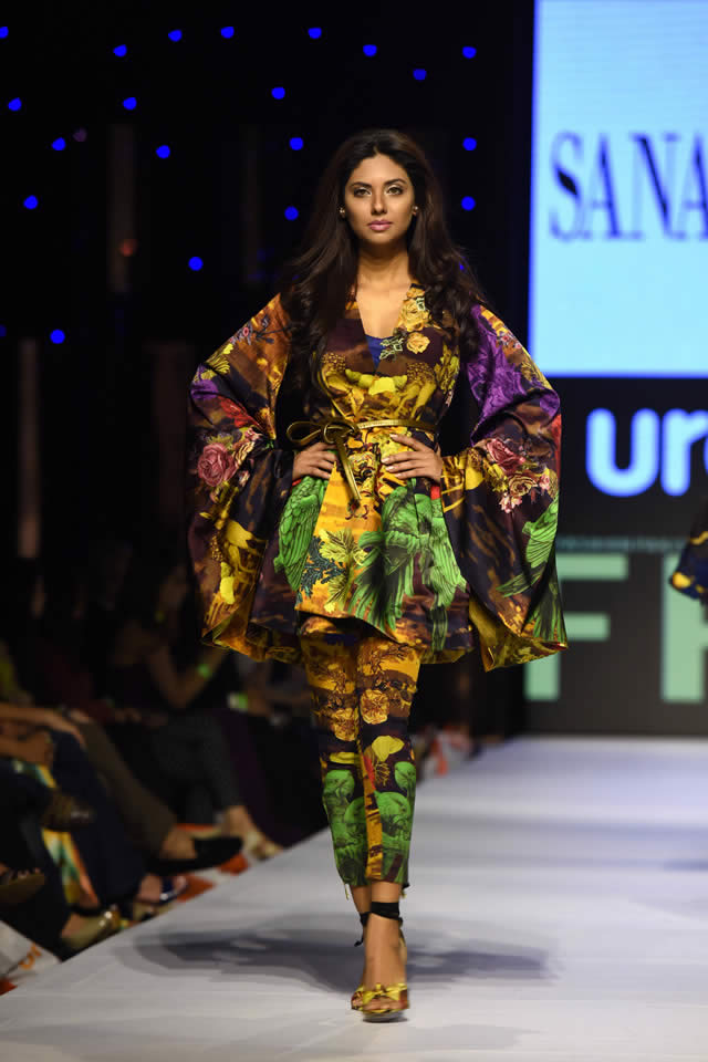 Sana Safinaz Dresses Fashion Pakistan Week 2015 Images