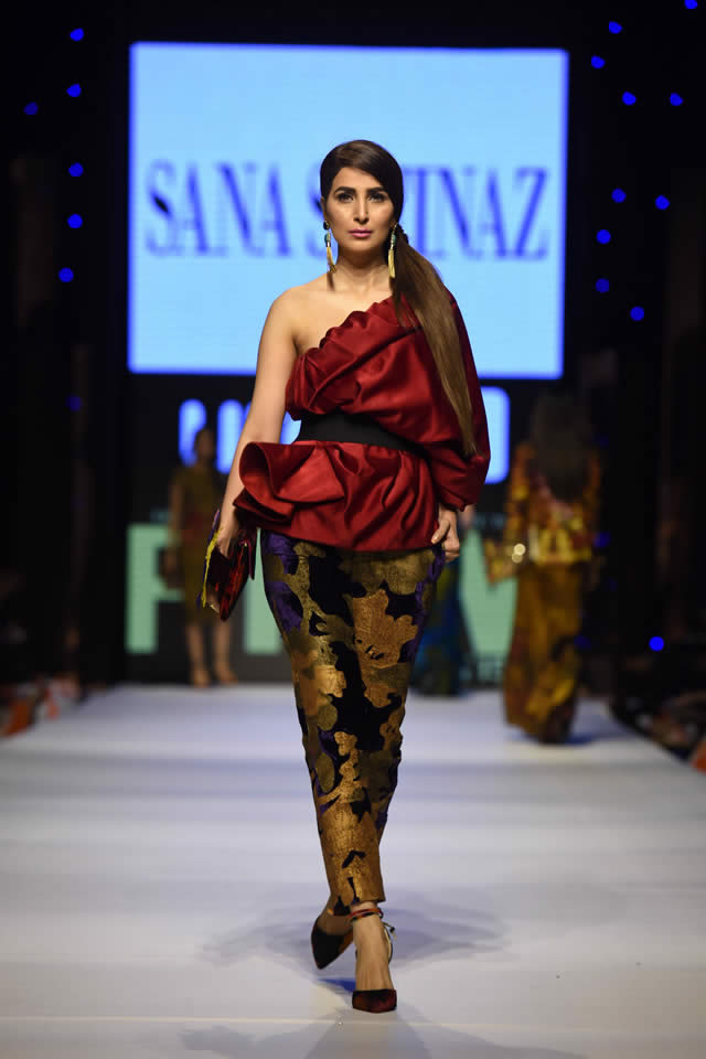 2015 Fashion Pakistan Week Sana Safinaz Collection Photo Gallery