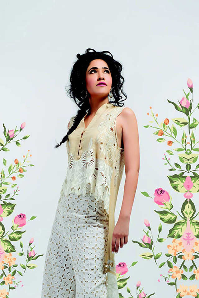 Sanam Chaudhri Eid Dresses Collection 2015