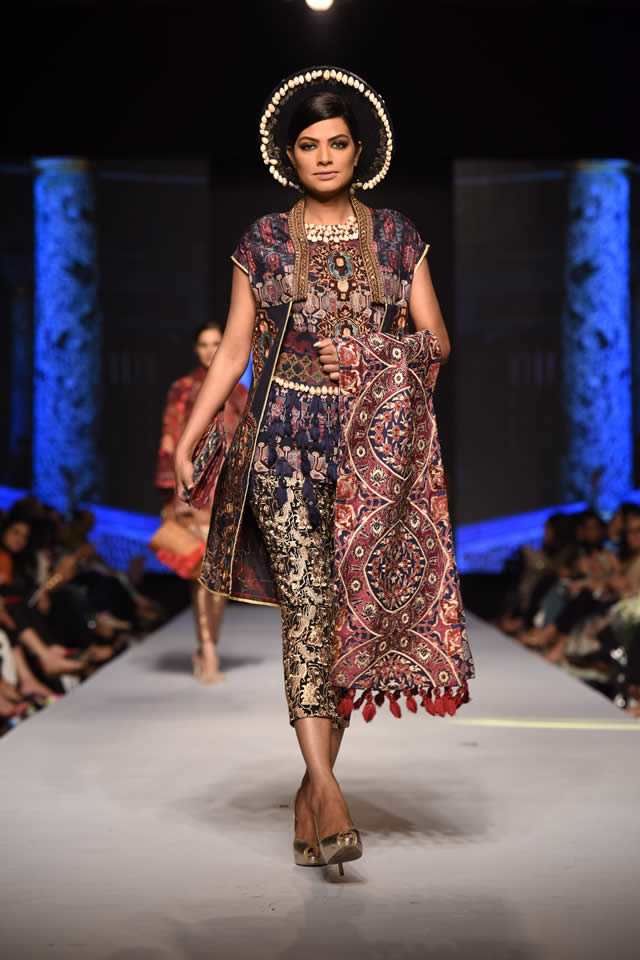 2015 Telenor Fashion Pakistan Week Shamaeel Ansari Collection Gallery