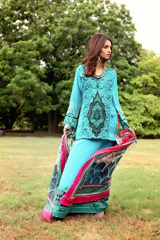 Shariq Textile Midsummer Dresses collection 2016 Pics