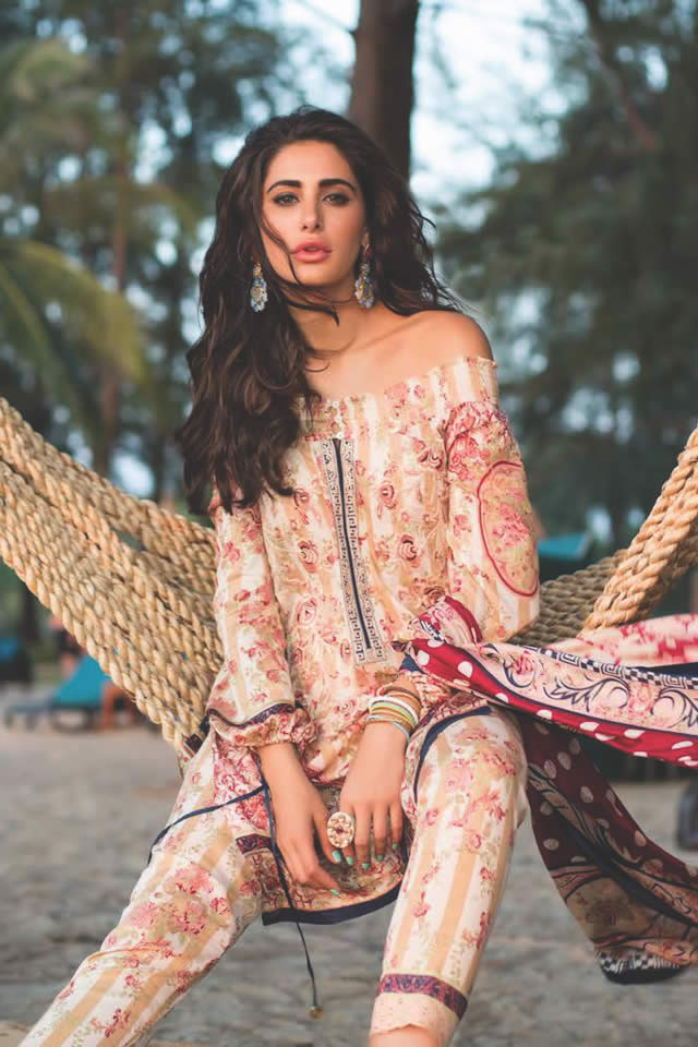 2016 Shehla Chatoor Summer Lawn collection Images