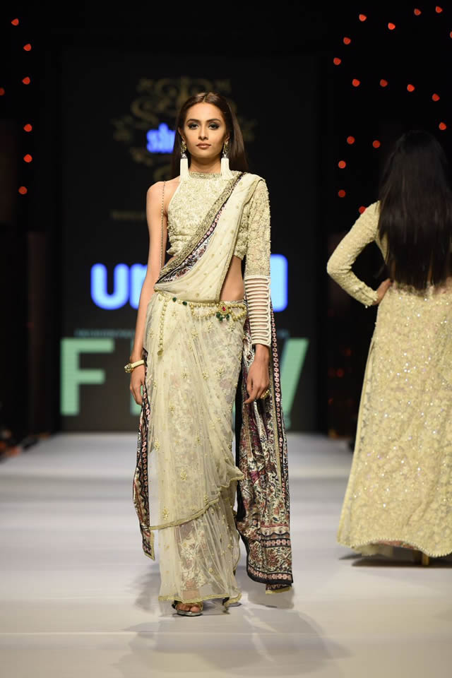 Shehla Chatoor Dresses Fashion Pakistan Week WF 2015 Images