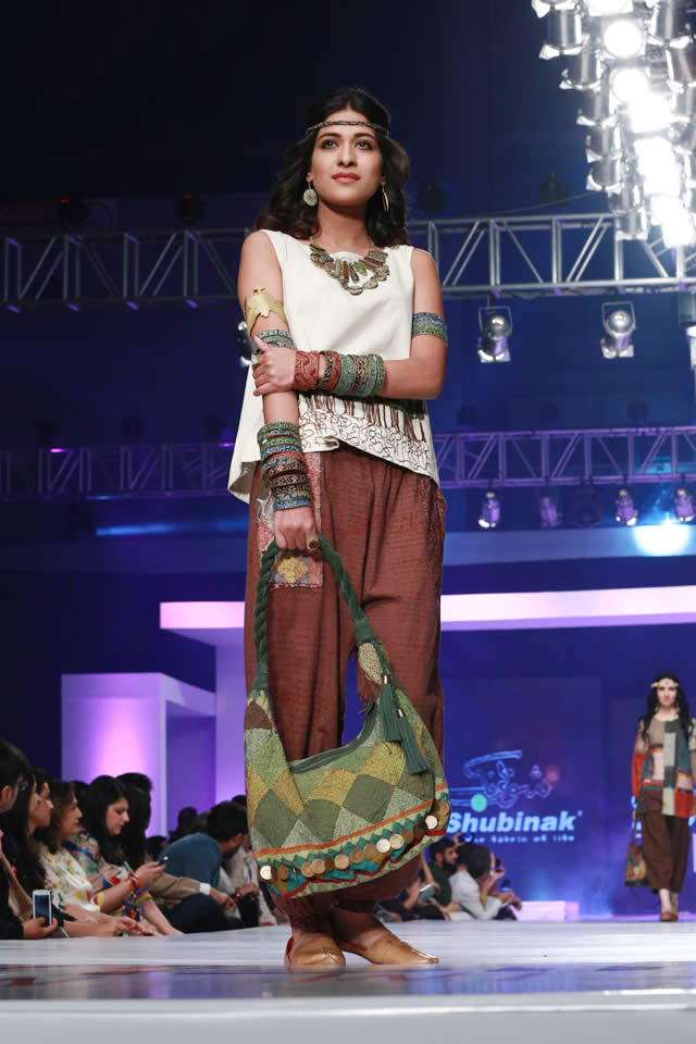 Fashion Designer Shubinak PFDC Sunsilk Fashion Week Collection 2015