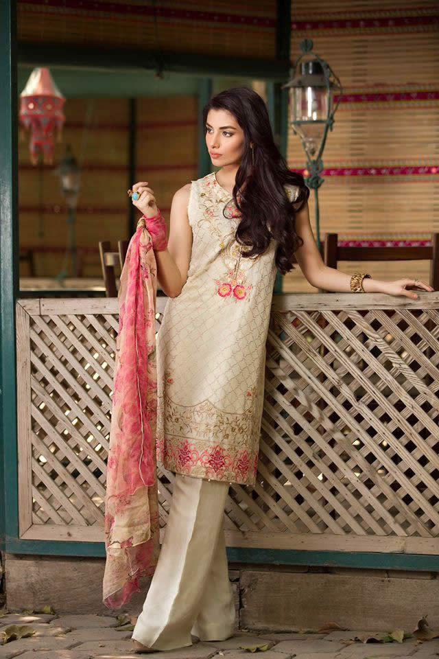 So Kamal Summer Chiffon Dresses collection 2016 Pictures