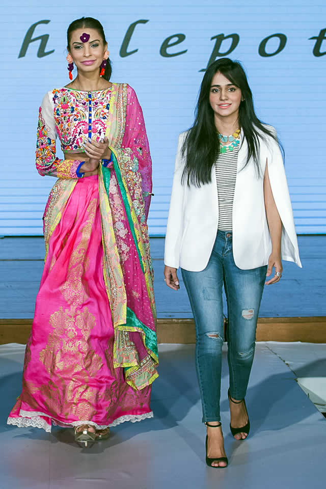 Pakistan Fashion Week 8 London 2015 Somal Halepoto Formal Dresses Pics