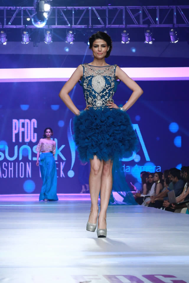 PFDC Sunsilk Fashion Week 2015 Syeda Amera Formal Colleciton Pictures