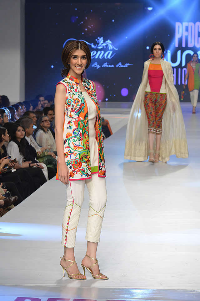 Teena by Hina Butt PFDC Sunsilk Fashion Week collection 2015 Picture Gallery