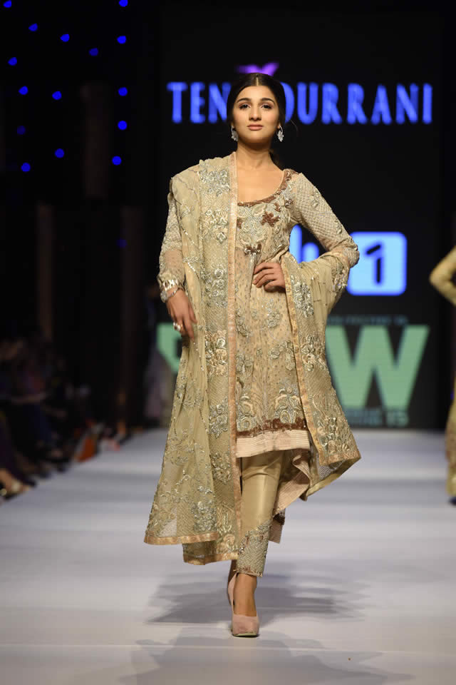 2015 Fashion Pakistan Week W/F Tena Durrani Formal Collection Pictures