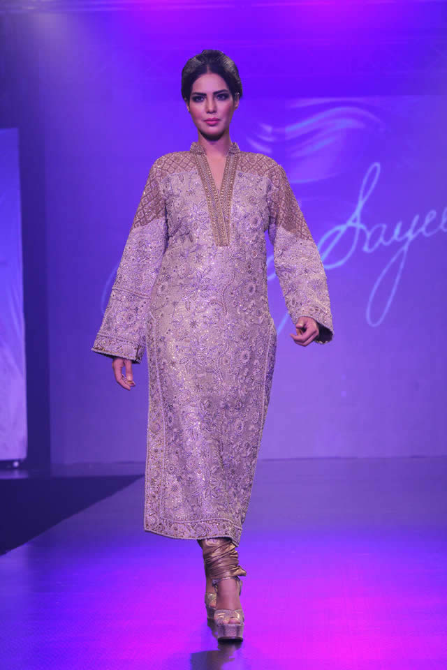 Umar Sayeed Collection Shaan-e-Pakistan Fashion Show 2015 Pics