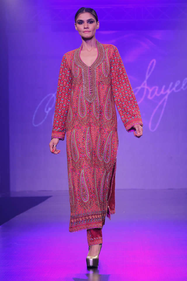 2015 Shaan-e-Pakistan Fashion Show Umar Sayeed Dresses Gallery