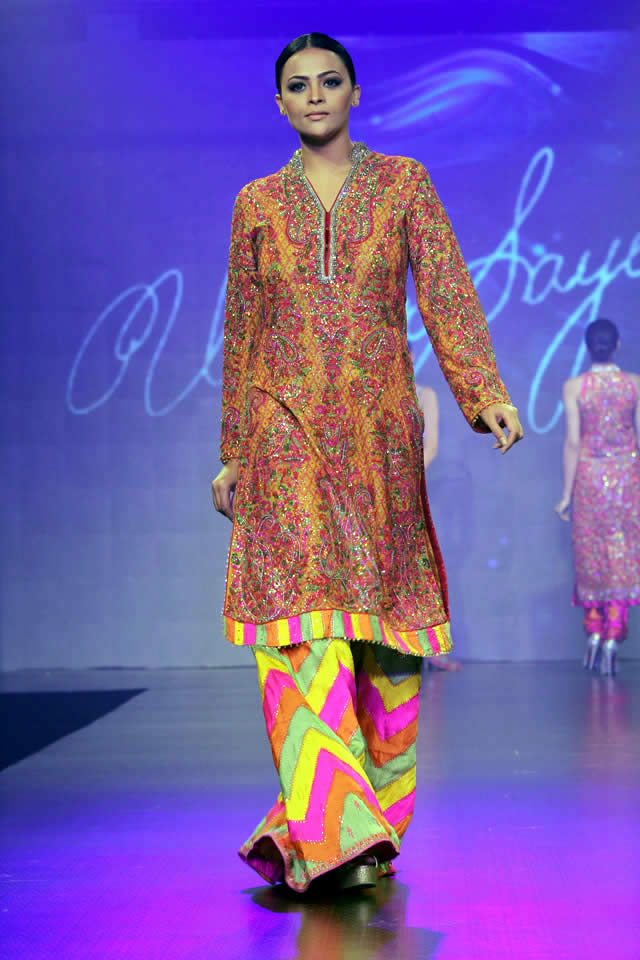 2015 Shaan-e-Pakistan Fashion Show Umar Sayeed Collection Photo Gallery