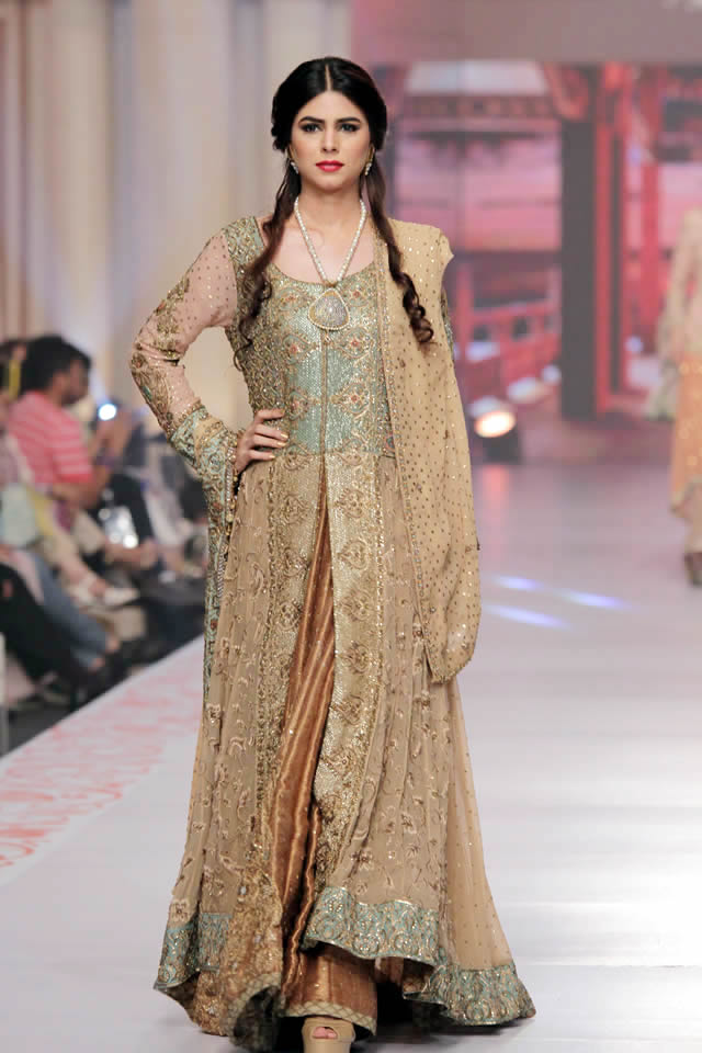 Telenor Bridal Couture Week 2015 Uzma Babar dresses Collection