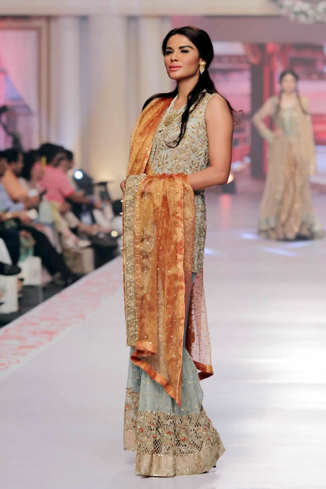 2015 Telenor Bridal Couture Week Uzma Babar Collection Photo Gallery