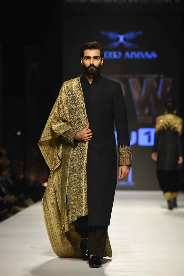 Zaheer Abbas Dresses Fashion Pakistan Week WF 2015 Images