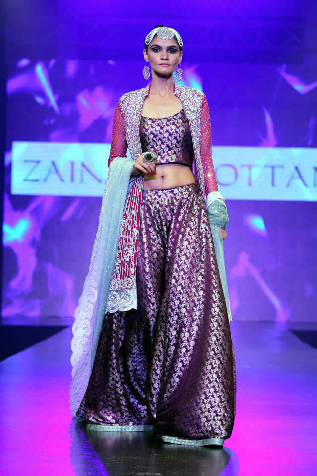 2015 Shaan-e-Pakistan Zainab Chottani Formal Dresses Pics