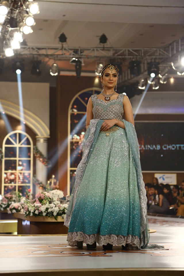 Designer Zainab Chottani Collection Bridal Couture Week 2015 Pics