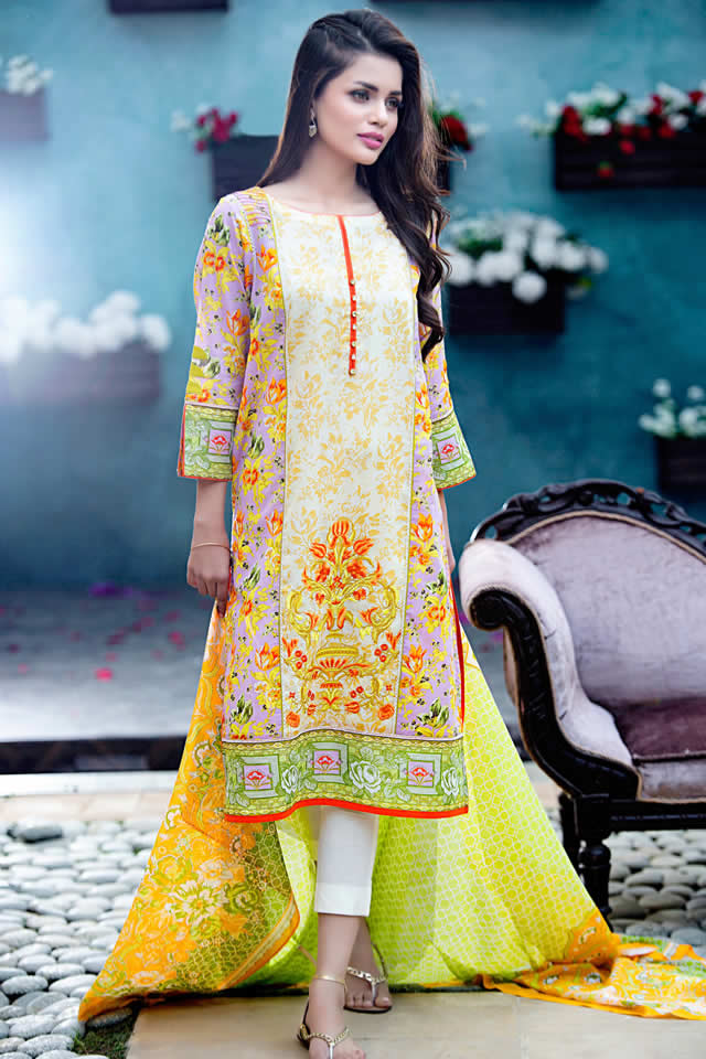 2016 Zeen Lawn Dresses collection Gallery