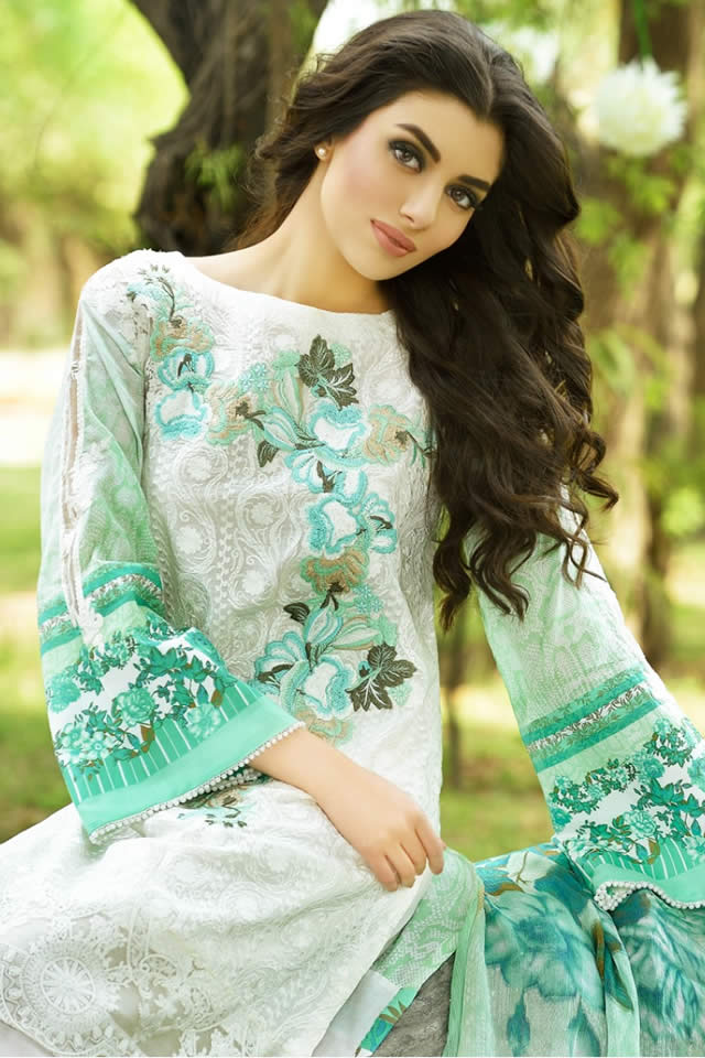 Firdous Summer Lawn Dresses collection 2016 Images