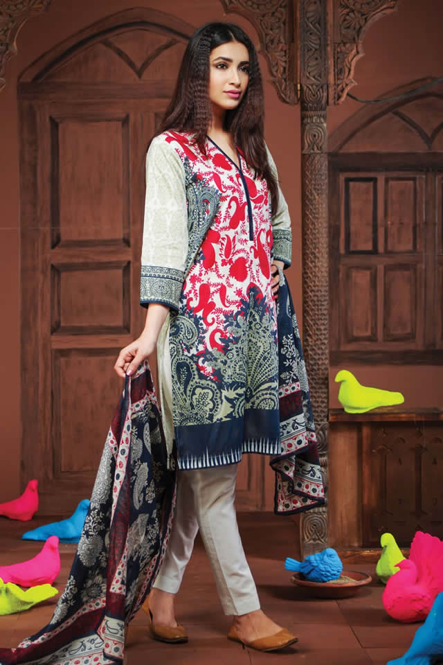 khaadi Summer Lawn collection 2016 Pictures