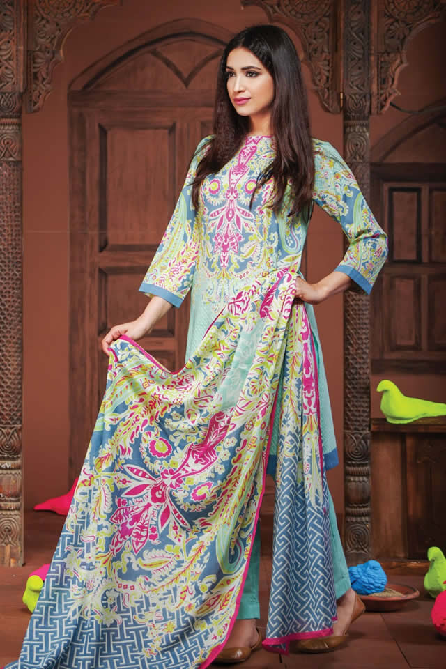khaadi Summer Lawn Dresses collection 2016