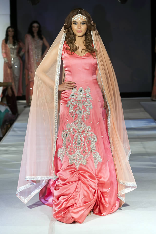 Designer Kuki Concept Dresses Pakistan Fashion Extravaganza London 2015