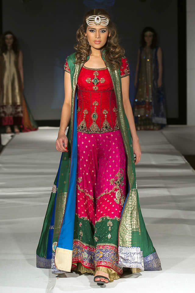 Pakistan Fashion Extravaganza London 2015 Kuki Concept Collection