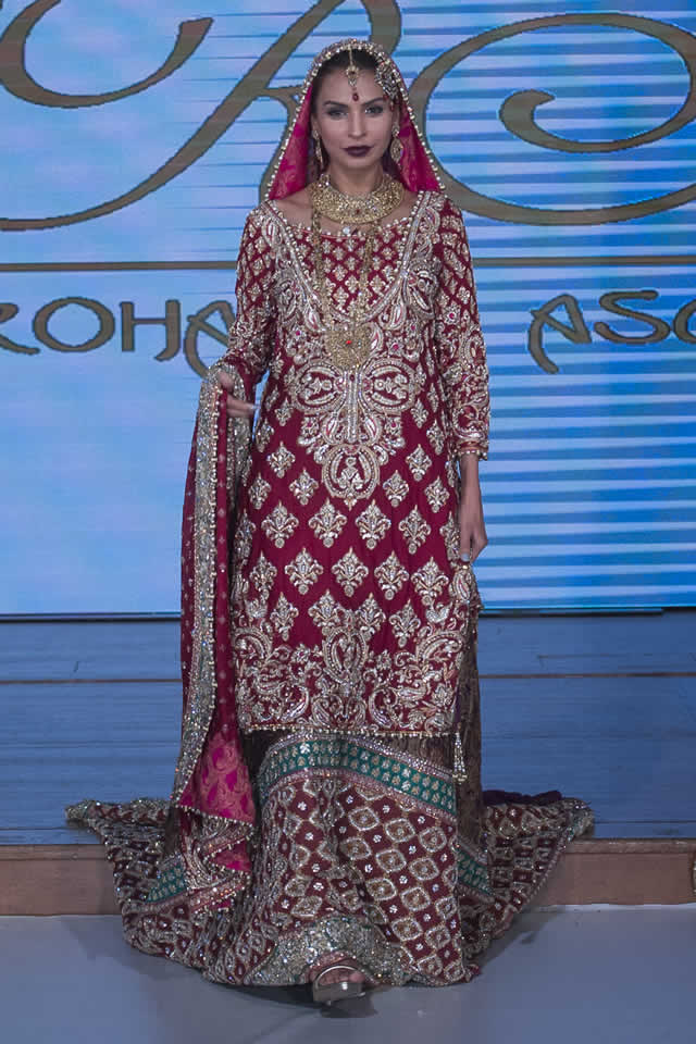 2015 Pakistan Fashion Week 8 London Sara Rohale Asghar Latest Dresses Picture Gallery