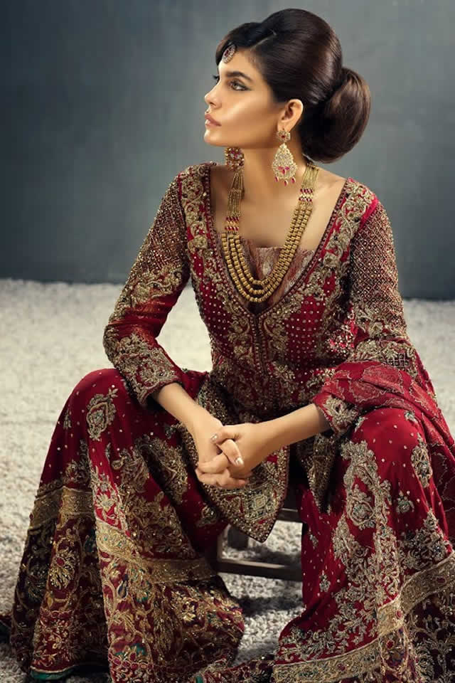 Teena by Hina Butt latest bridal collection 2015