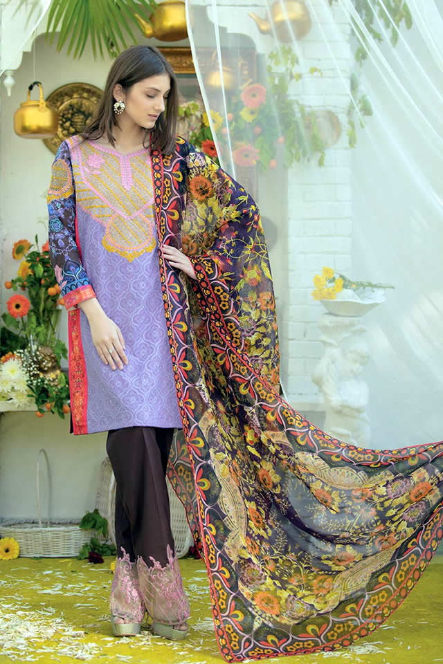 2016 Ali Xeeshan Summer Lawn collection