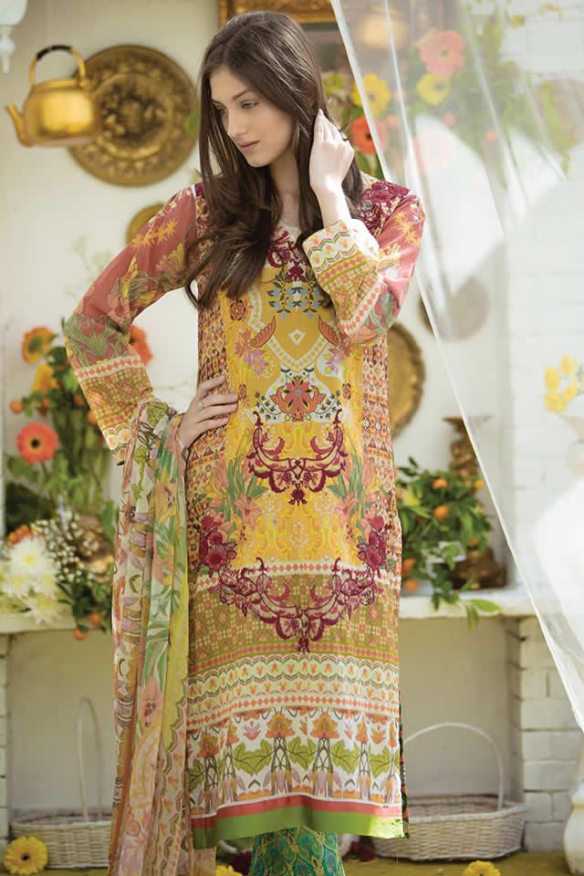 Ali Xeeshan Summer Lawn collection 2016 Gallery