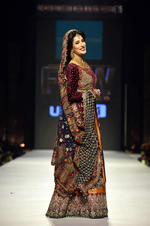 2015 Fashion Pakistan Week WF Zainab Chottani Dresses Gallery