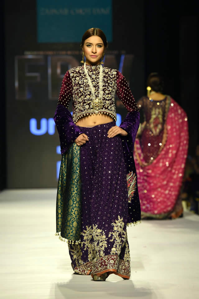 Zainab Chottani Dresses Fashion Pakistan Week WF 2015 Images