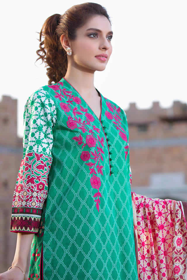 Zeen Lawn Dresses collection 2016 Gallery