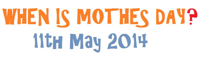 Reminder - Motherâ€™s Day is just around the corner!