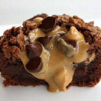 Peanut Butter Brownies Recipe