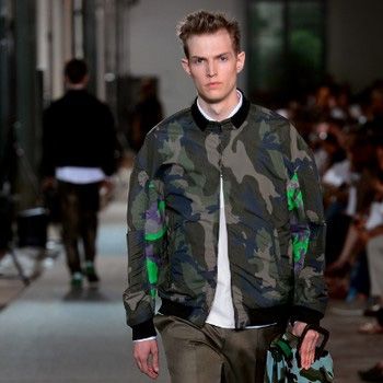 The Military-Inspired Hottest Print In Menswear By Valentino
