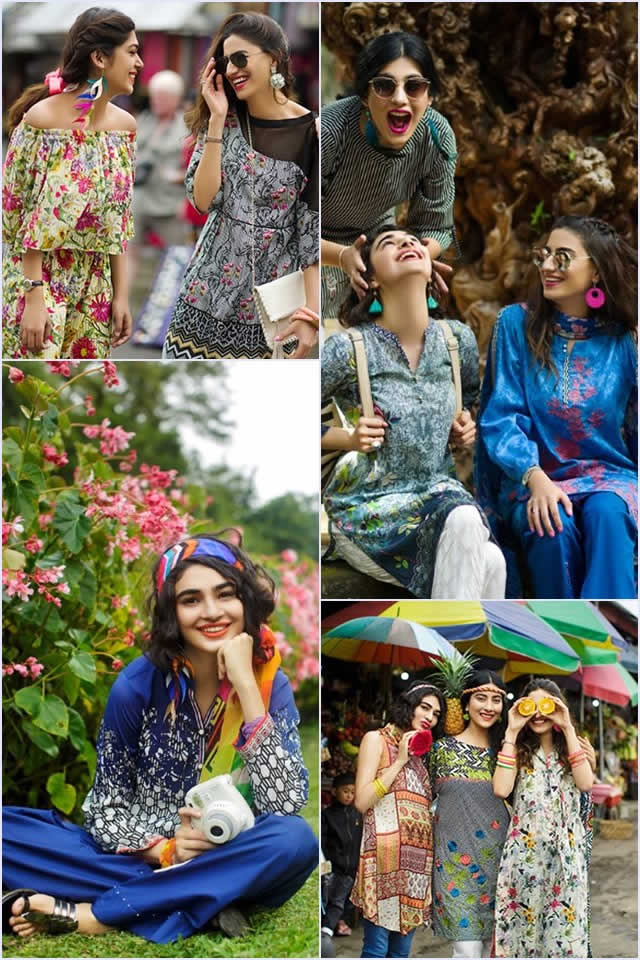 Nishat Linen Summer Lawn Dresses collection 2017 Pictures