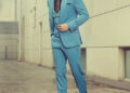 Custom Sky Blue Prom Suit 06