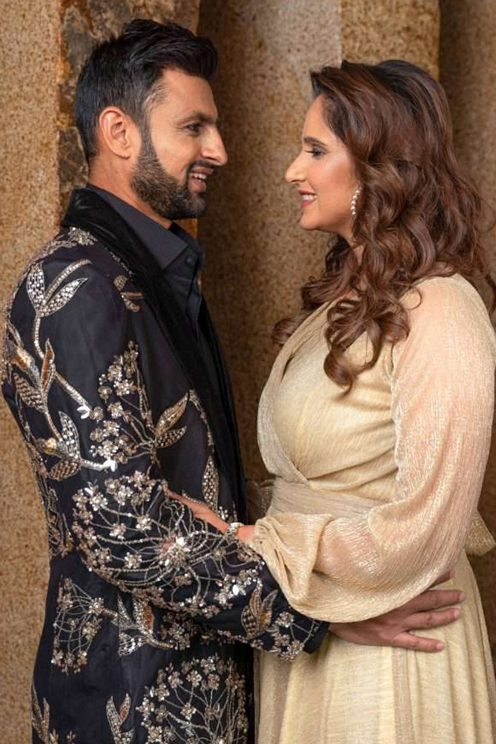 Sania Mirza and Shoaib Malik